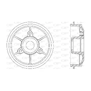 OPEN PARTS BAD9008.30