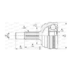 OPEN PARTS CVJ5838.10