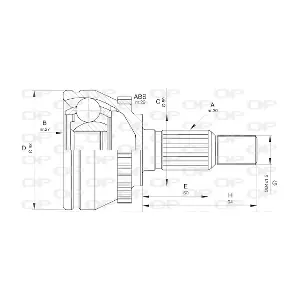 CVJ5636.10 OPEN PARTS