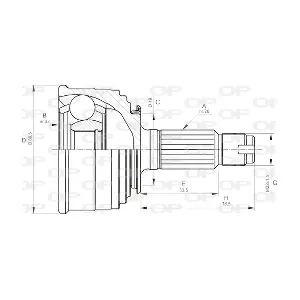 OPEN PARTS CVJ5041.10