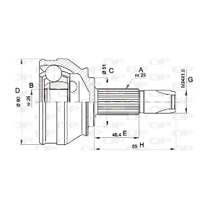 OPEN PARTS CVJ525210