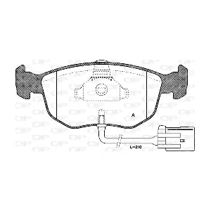 OPEN PARTS BPA0575.02