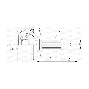 CVJ5771.10 OPEN PARTS