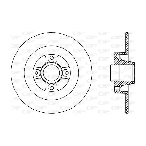 OPEN PARTS BDA2427.10
