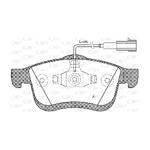 OPEN PARTS BPA1183.22