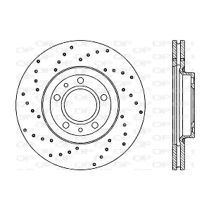 OPEN PARTS BDRS2158.25