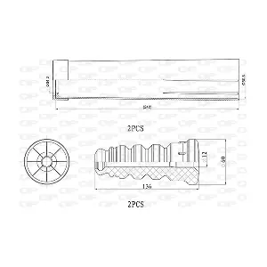 DCK5038.04 OPEN PARTS