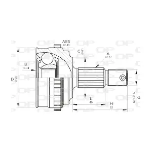 CVJ5220.10 OPEN PARTS
