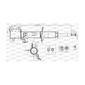 SAB8574.31 OPEN PARTS