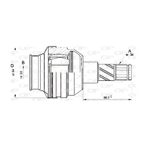 CVJ542720 OPEN PARTS