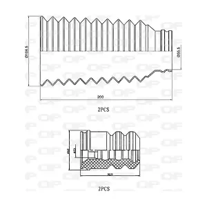 DCK5012.04 OPEN PARTS