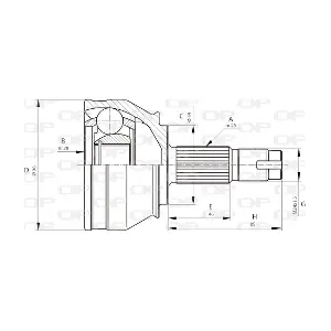 OPEN PARTS CVJ568710