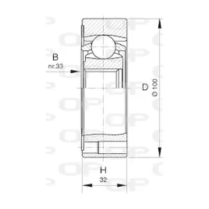 OPEN PARTS CVJ5411.20