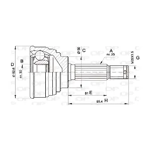 CVJ5191.10 OPEN PARTS
