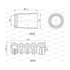 DCK5077.04 OPEN PARTS