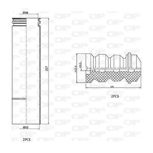 DCK5025.04 OPEN PARTS