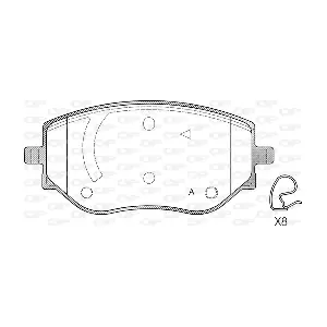 OPEN PARTS BPA1887.00