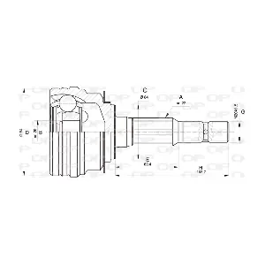 CVJ5307.10 OPEN PARTS