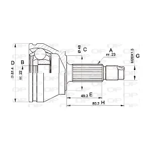 OPEN PARTS CVJ515610