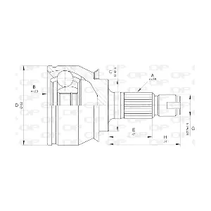 OPEN PARTS CVJ5610.10