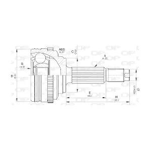 CVJ561710 OPEN PARTS