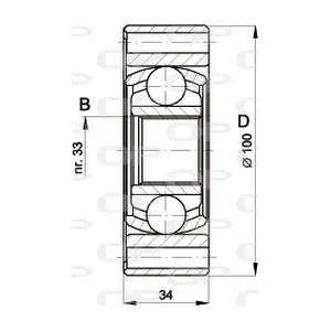OPEN PARTS CVJ5398.20