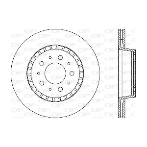 OPEN PARTS BDA1608.20