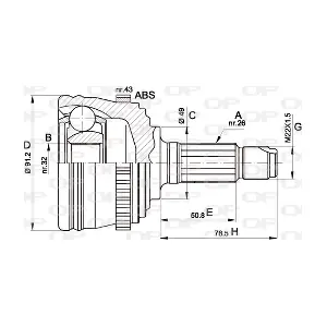 OPEN PARTS CVJ5370.10