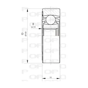 OPEN PARTS CVJ5408.20
