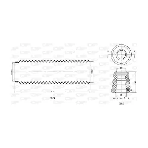 OPEN PARTS DCK5011.04