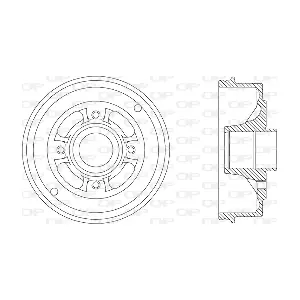 BAD9038.30 OPEN PARTS