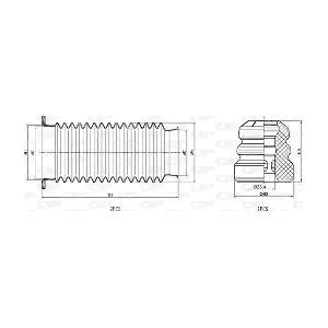 OPEN PARTS DCK5040.04
