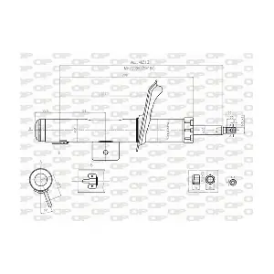 SAB8245.11 OPEN PARTS