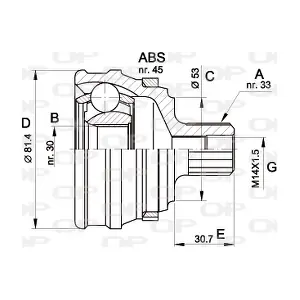 CVJ5120.10 OPEN PARTS