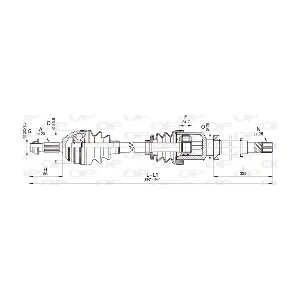 OPEN PARTS DRS6343.00