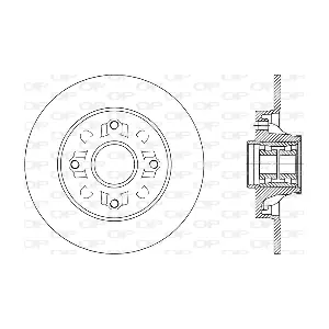 OPEN PARTS BDR238830