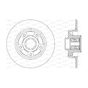 OPEN PARTS BDA2879.30