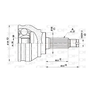 CVJ5151.10 OPEN PARTS