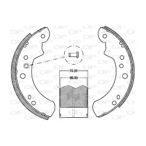 OPEN PARTS BSA2051.00