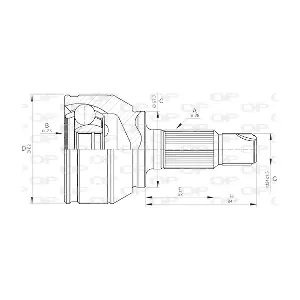 OPEN PARTS CVJ5518.10