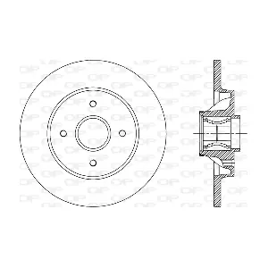 OPEN PARTS BDR238730