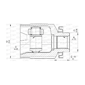 CVJ5810.20 OPEN PARTS