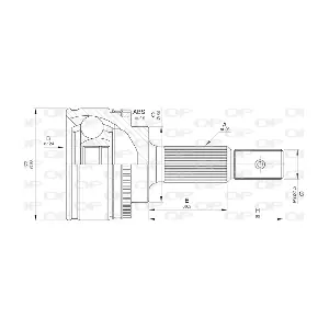 CVJ5544.10 OPEN PARTS