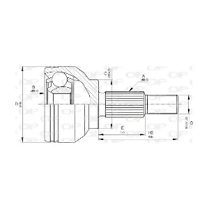CVJ5672.10 OPEN PARTS