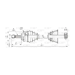 OPEN PARTS DRS6100.00
