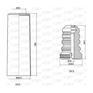 DCK5058.04 OPEN PARTS