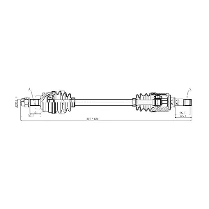 OPEN PARTS DRS6493.00