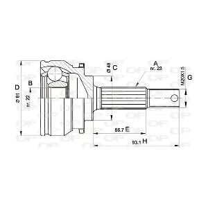 CVJ5194.10 OPEN PARTS