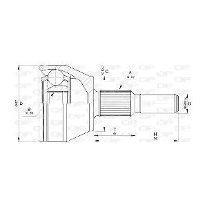 OPEN PARTS CVJ5751.10