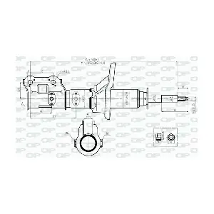 SAB848031 OPEN PARTS